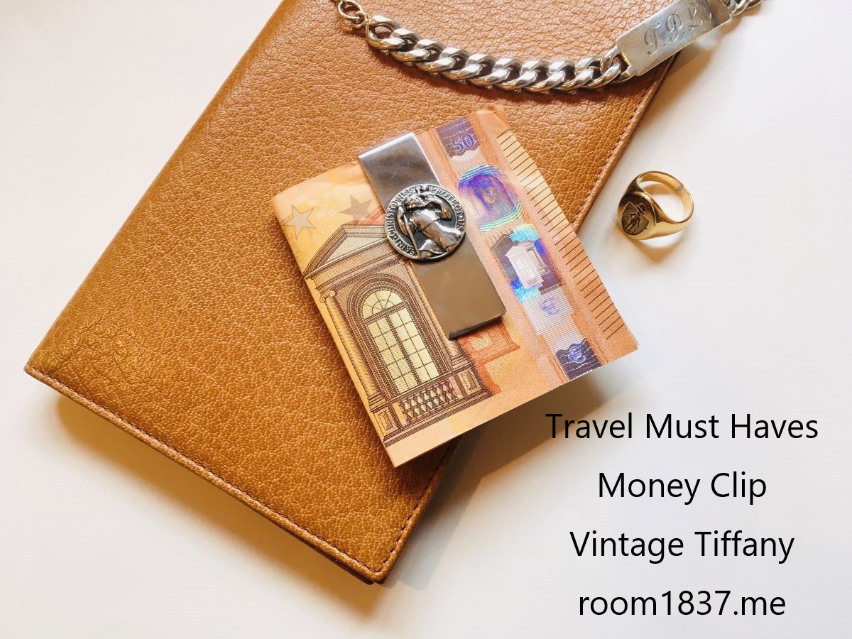 Tiffany&Co. 2020 Travel Must haves - Money Clip -
